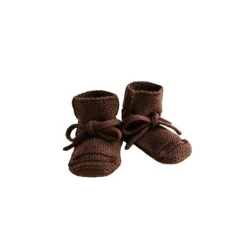 Hvid Hvid | Slofjes Dark brown