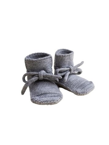 Hvid Hvid | Slofjes Grey melange