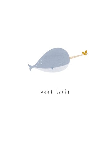 Klein Liefs Klein Liefs | Wenskaart Veel liefs