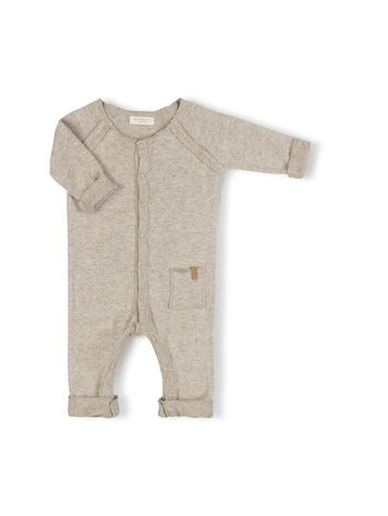 Nixnut Nixnut | Onesie Raw beige