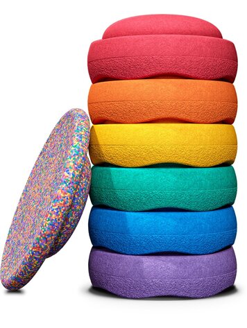 Stapelstein Stapelstein | Rainbow set Classic 6+1