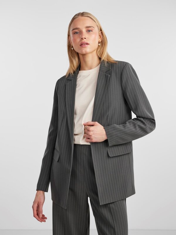 Pieces Pieces | Gestreepte blazer Bossy magnet NOOS