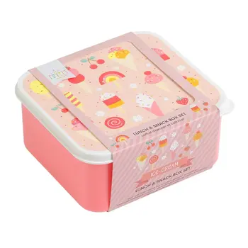 Little Lovely Company Little Lovely Company | Lunch & snack box set | Ijsjes