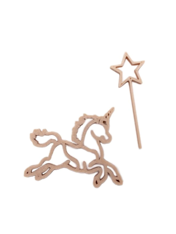 Grennn Grennn | Uitsteker eenhoorn en toverstaf