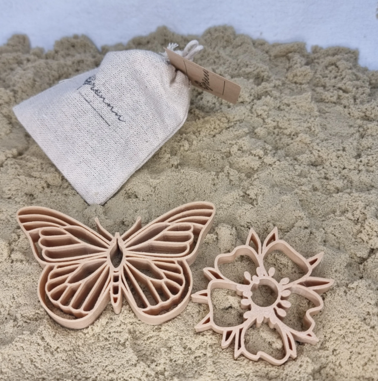 Grennn Grennn | Uitsteker vlinder en bloem