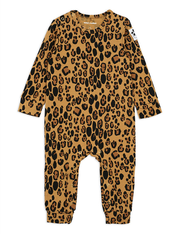 Mini Rodini Mini Rodini | Onesie leopard