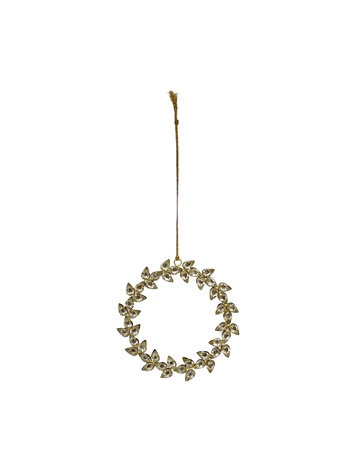 Home society Home society | Glitter hanger goud