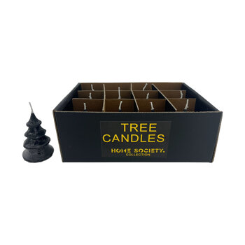 Home society Home society | Kerstboom kaars zwart