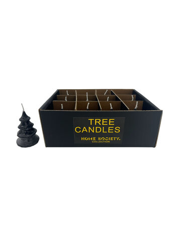 Home society Home society | Kerstboom kaars zwart