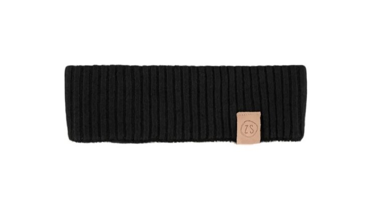 Zusss Zusss | Gebreide haarband zwart