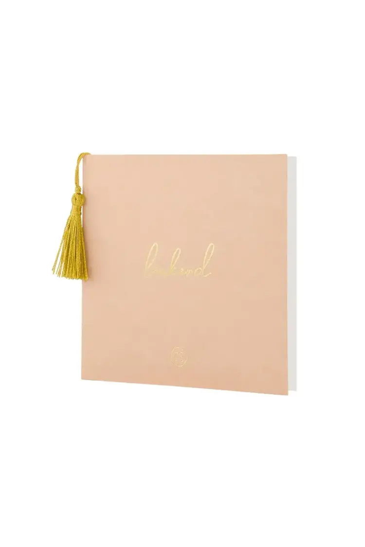 Zusss Zusss | Kaart met kwastje leukerd oudroze