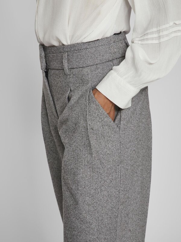 Vila Vila | Pantalon Hyborn zwart