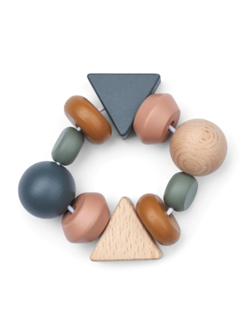 Liewood Liewood | Houten rammelaar ariel tuscany rose