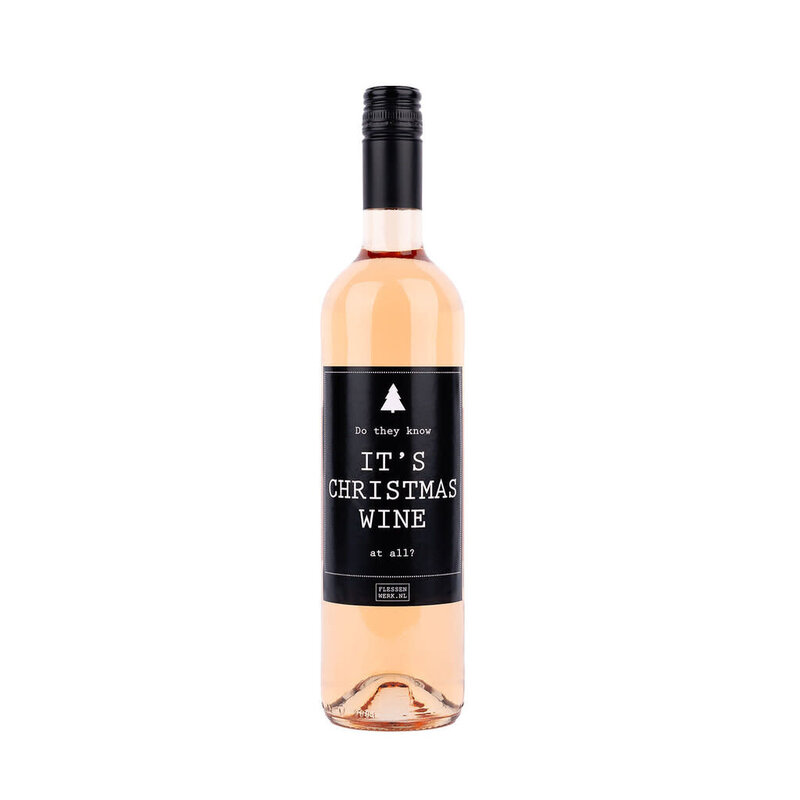 Flessenwerk Flessenwerk | Rose It's Christmas wine