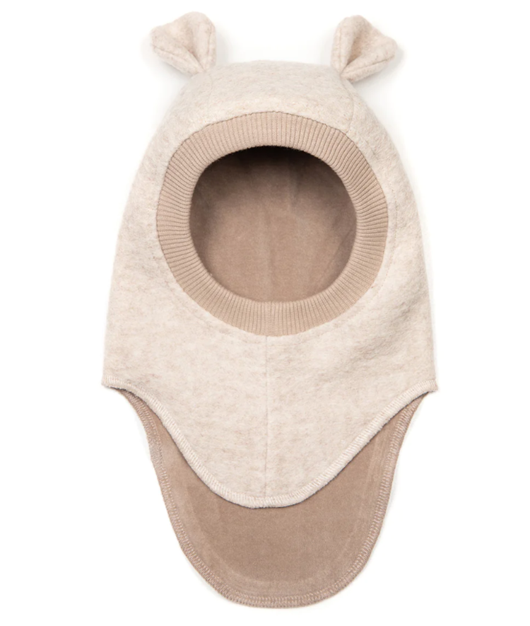 Huttelihut Huttelihut | Muts balaclava ears wool sand