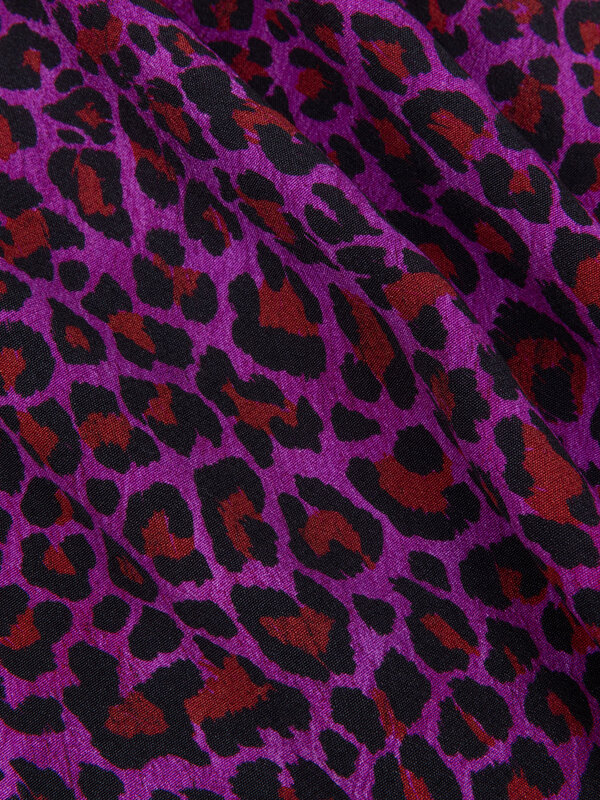 Ydence Ydence | Jurk Bailey purple leopard