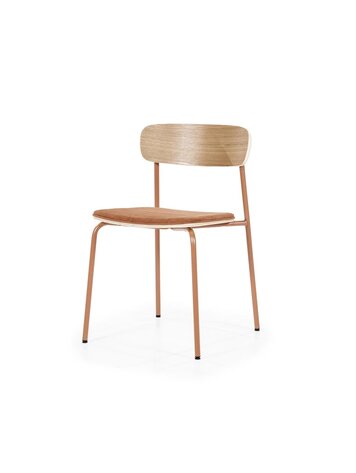 By Boo By Boo | Eetkamerstoel Skola terracotta