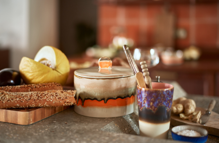 HK Living HK Living | 70's servies Koekjespot burst