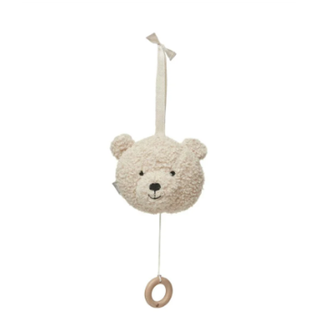 Jollein Jollein | Muziekhanger teddy bear naturel