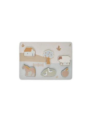 Jollein Jollein | Houten puzzel farm