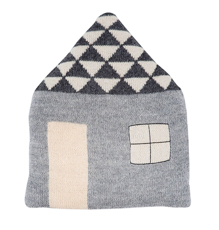 Lucky boy sunday | favorite place pillow grey