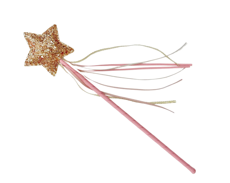 Rockahula Rockahula | Toverstaf glitter star roze
