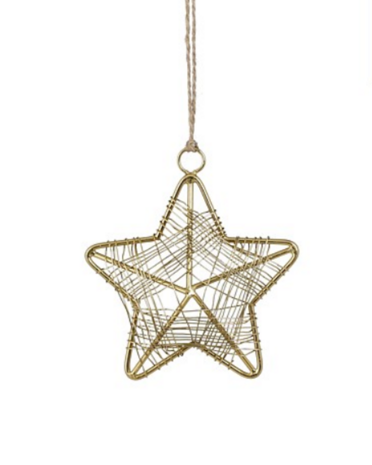 Selected by Selected by | Hanger ster goud 10cm