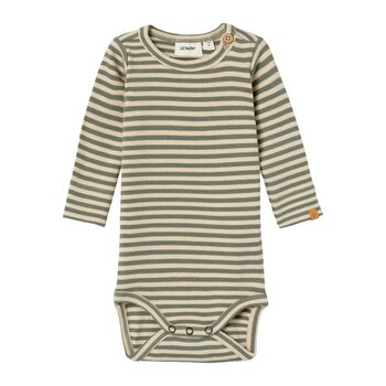 Lil Atelier Lil Atelier | Romper gago fog agave green