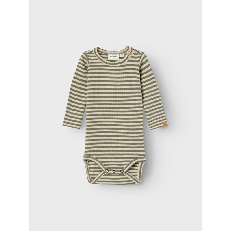 Lil Atelier Lil Atelier | Romper gago fog agave green