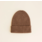 Hvid Hvid | Beanie fonzie newborn mocha