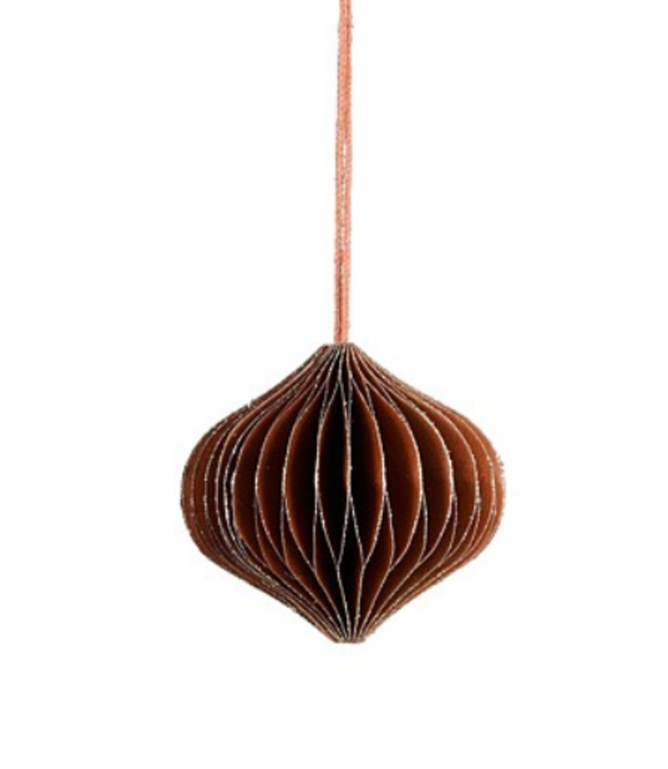 Selected by Selected by | Papieren kersthanger terra 8cm