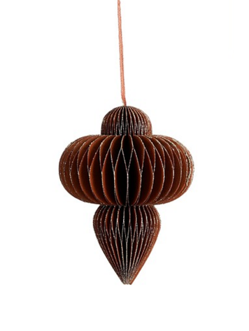 Selected by Selected by | Papieren kersthanger terra 15cm