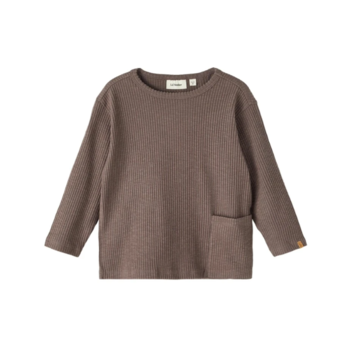 Lil Atelier Lil Atelier | Longsleeve Rajo bruin