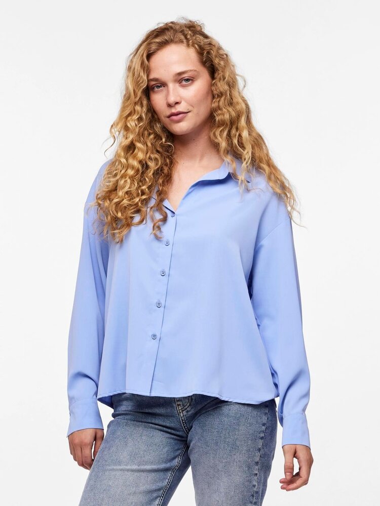 Pieces Pieces | Franan blouse blauw NOOS