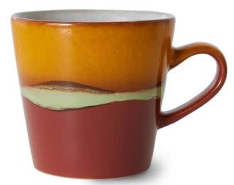 HK Living HK Living | 70's servies americanokopje Clay