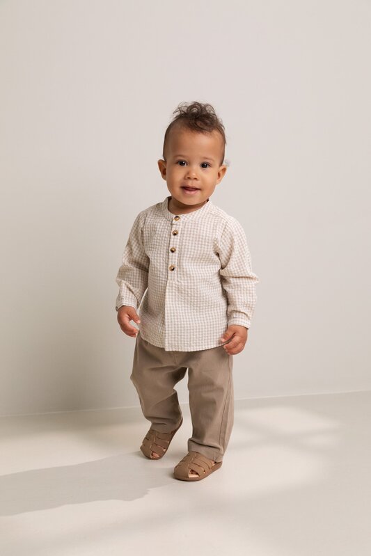 MarMar MarMar | Top totoro Grey Sand Gingham