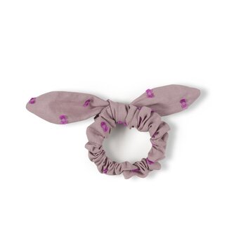 Nixnut Nixnut | Bow Scrunchie lotus dots