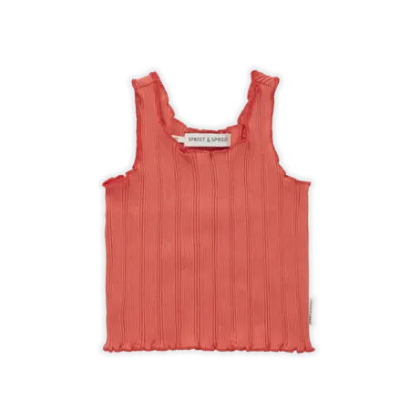 Sproet&Sprout Sproet & Sprout | Top rib coral