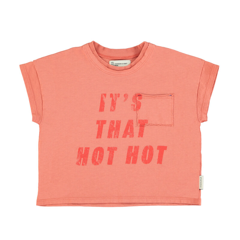 Piupiuchick Piupiuchick | Tshirt terracotta hot hot