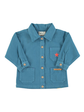 Piupiuchick Piupiuchick | Jas blue multicolor stripes