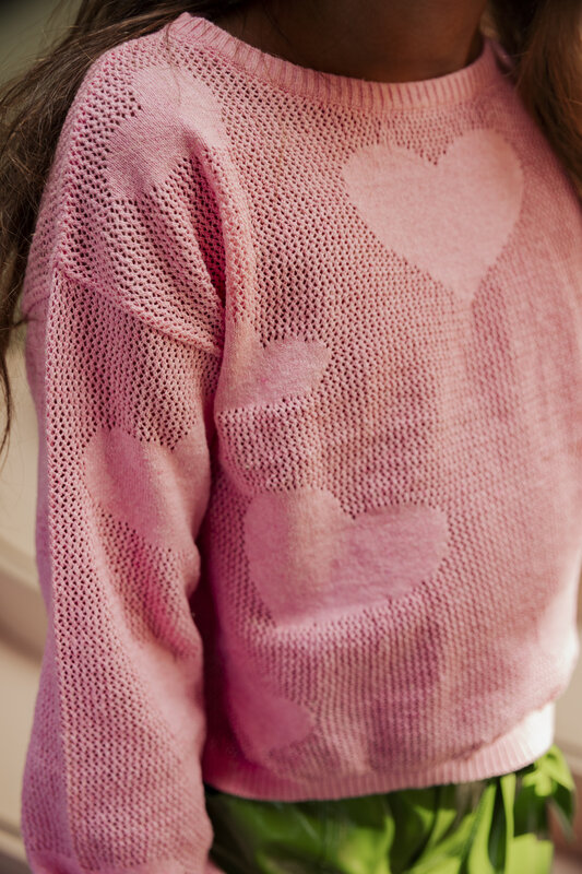 Ammehoela Ammehoela | Sweater Jennifer cotton candy