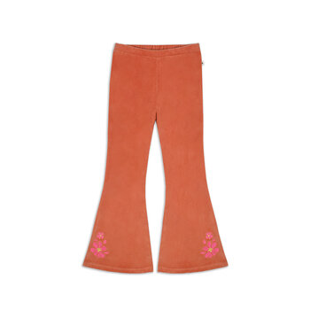 Ammehoela Ammehoela | Flared broek Lizzo branded-melon