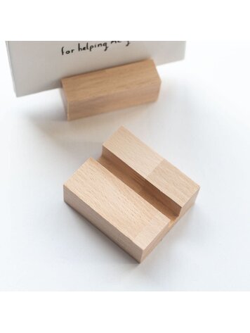 Leukigheidjes Leukigheidjes | Houten houder voor tegeltje