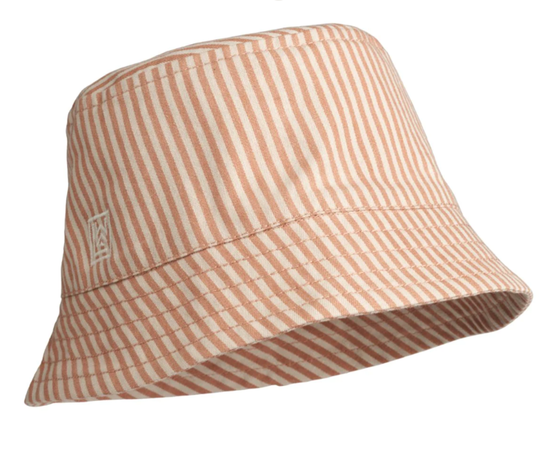 Liewood Liewood | Bucket hat stripe salva rose sandy