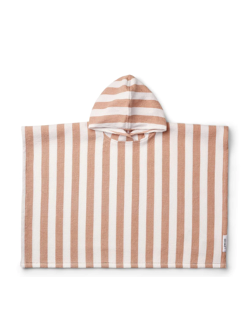Liewood Liewood | Poncho paco stripes white rose
