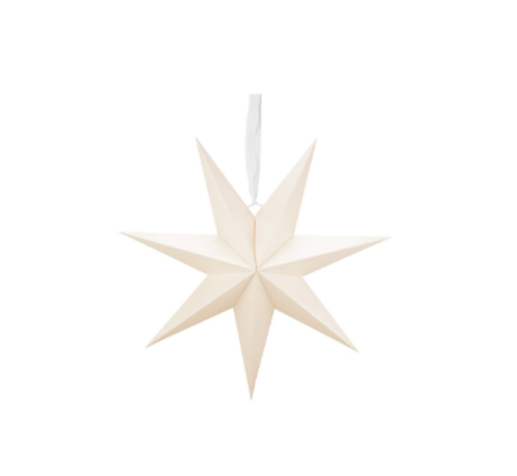 vtwonen vtwonen | Kerstster papier pearl 60cm