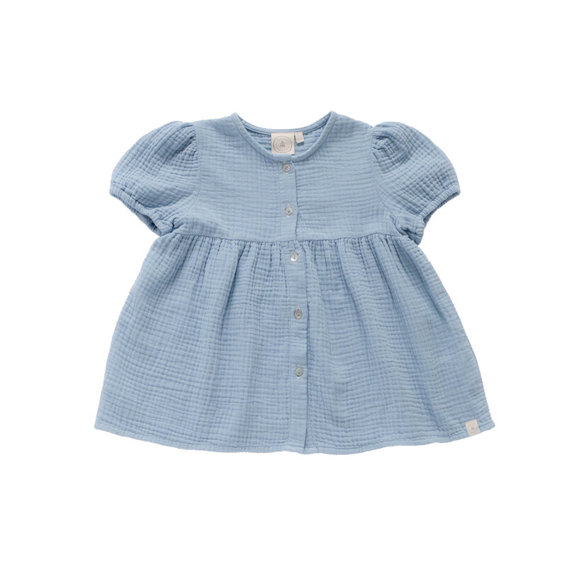 Navy Natural Navy Natural | Blouse Mila licht blauw