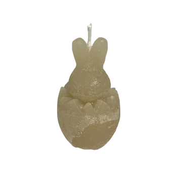 Home society Home Society | Deco kaars bunny greige