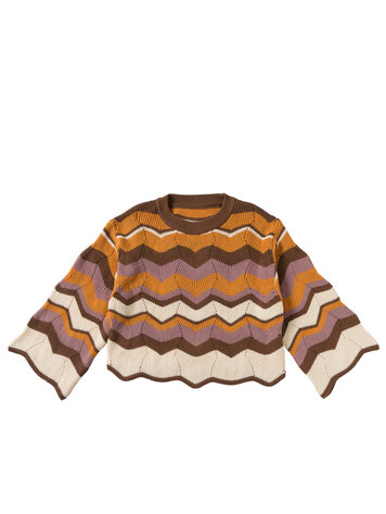 Your Wishes Your Wishes | Top gebreid zigzag prim