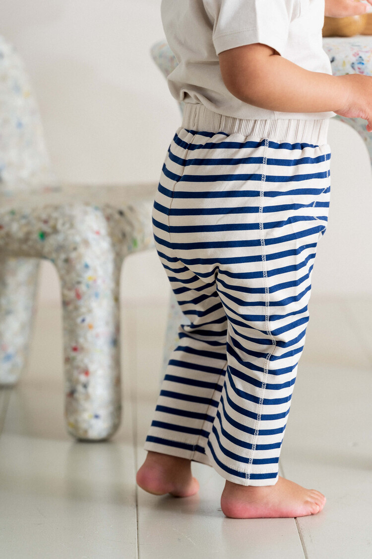 House of Jamie House of Jamie | Broekje slouchy deep blue lines